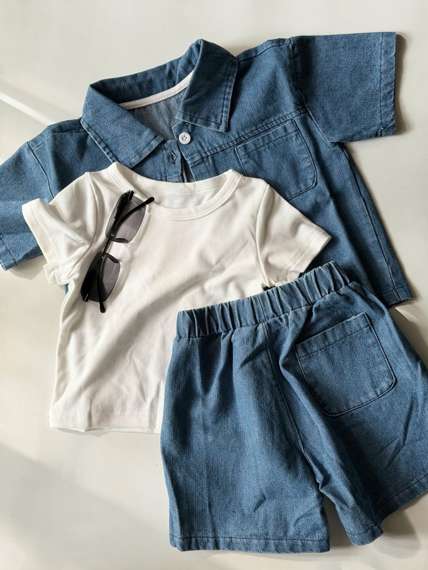 Baby denim Co-ord set