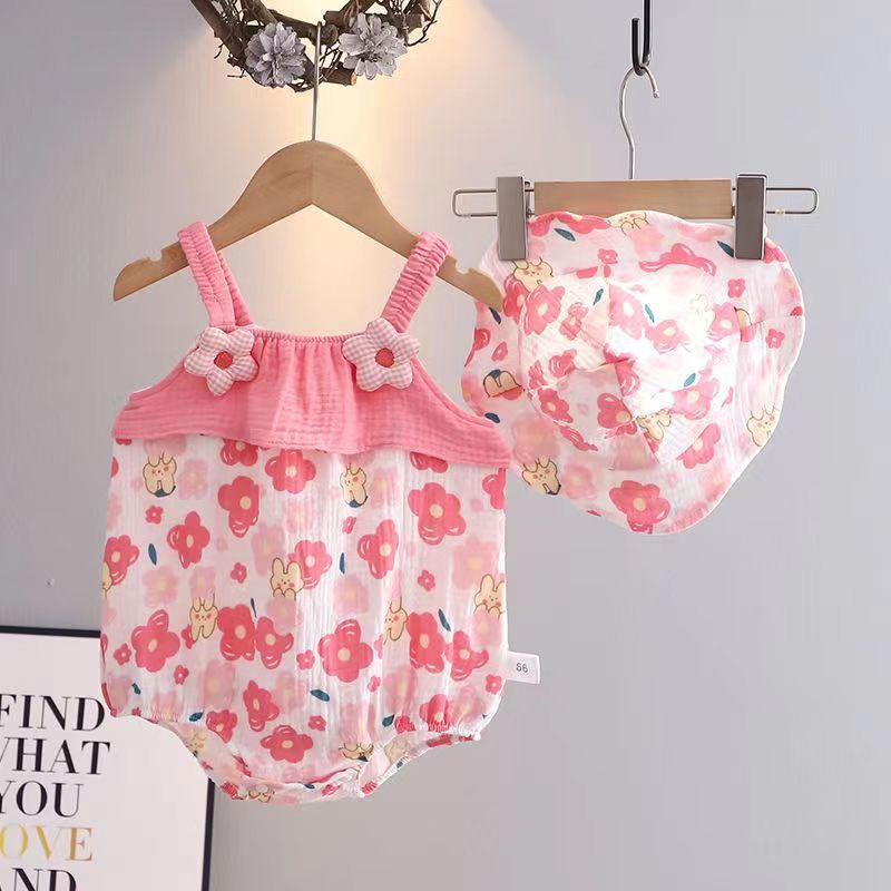 Romper with hat