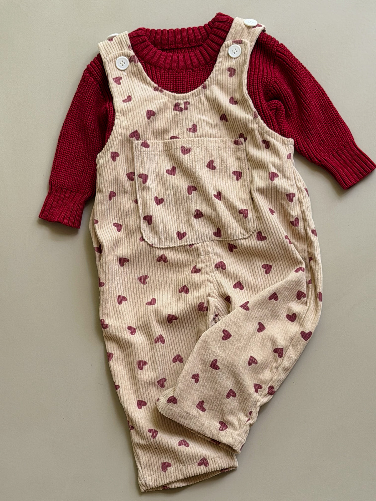Tiny hearts Dungarees