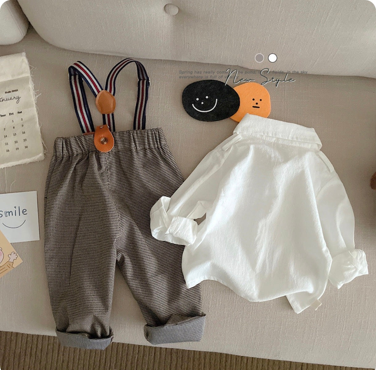 Little Gentleman Suspender Set
