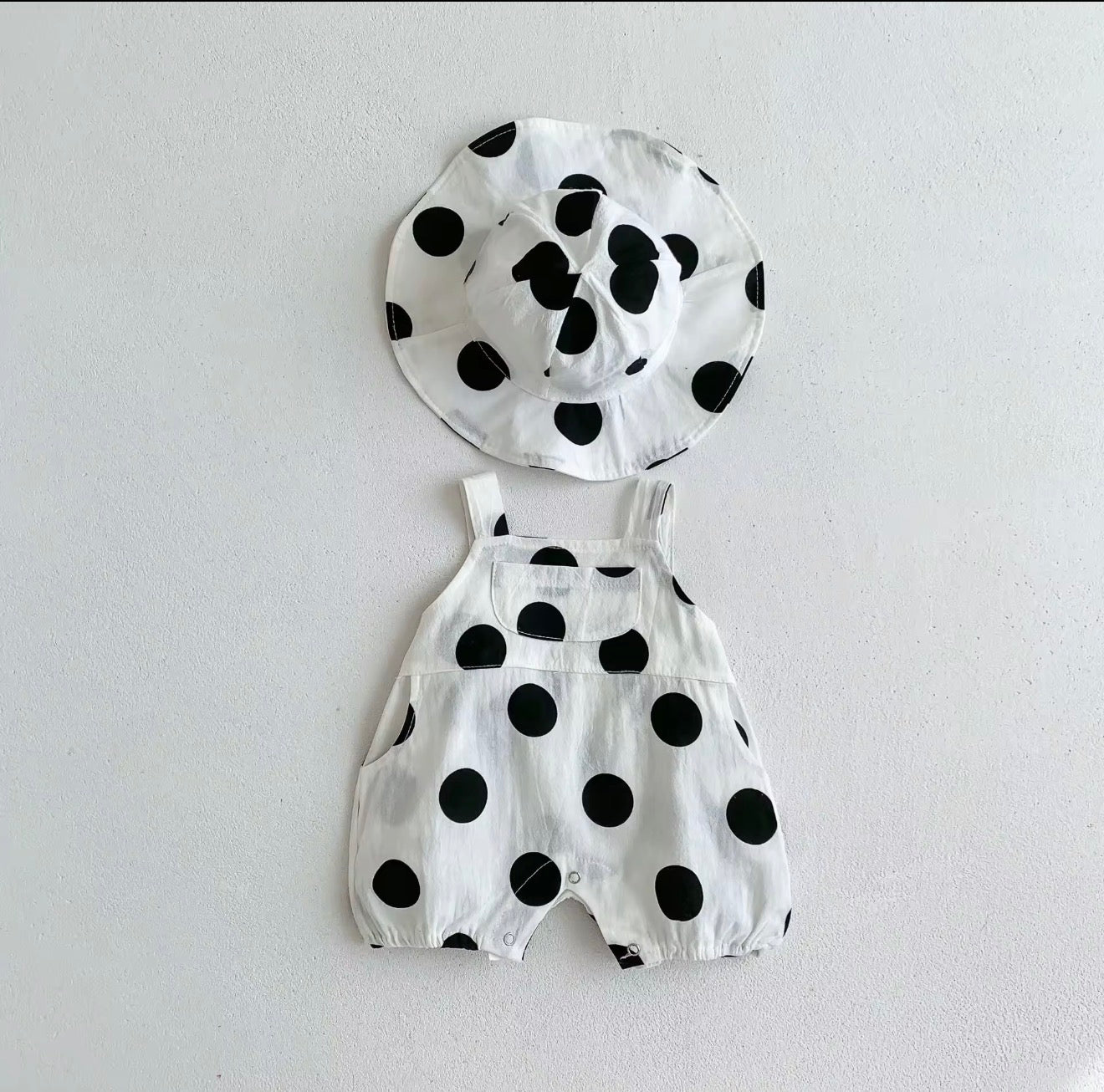 Dottie Romper & hat set