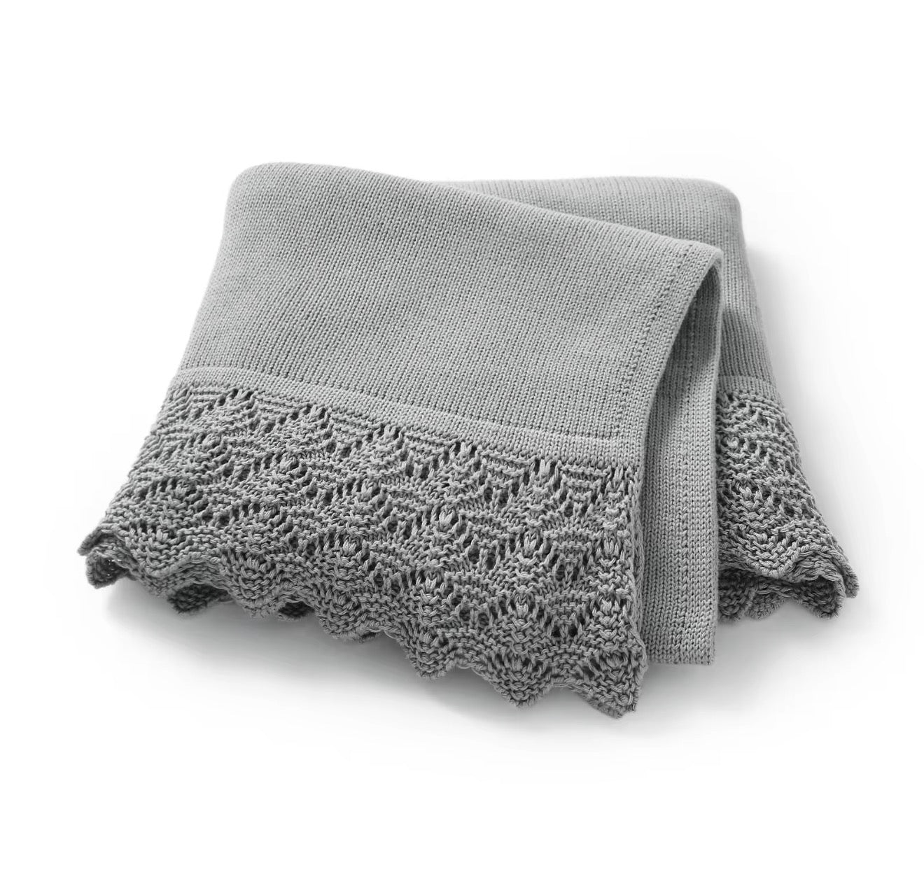 Knitted swaddle