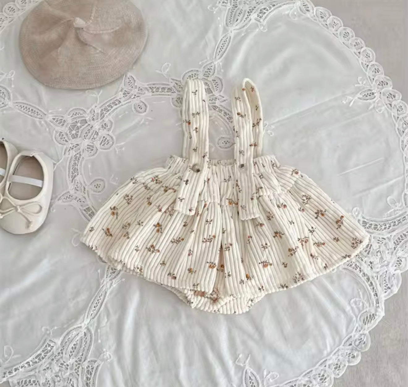 Corduroy pinafore