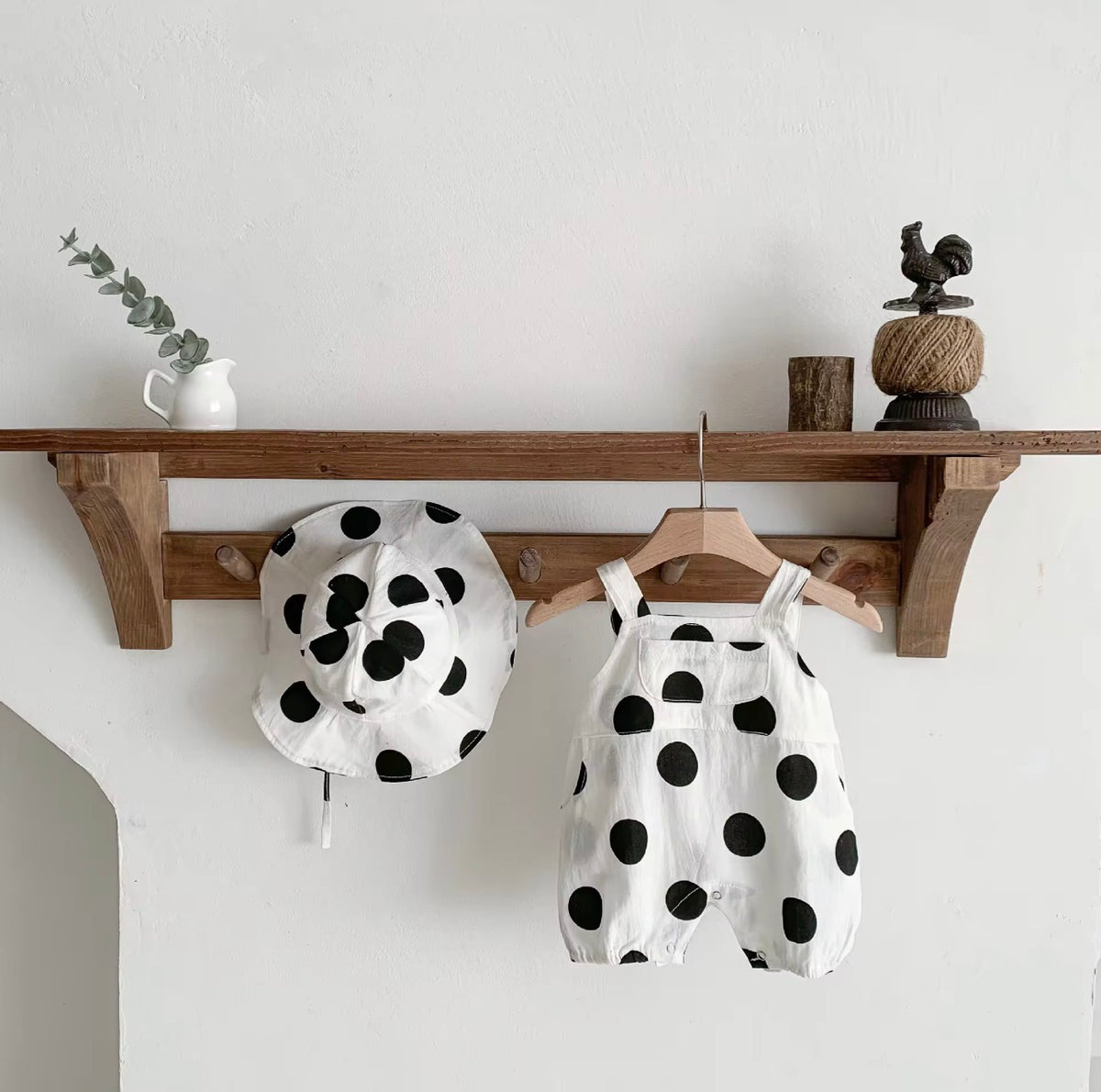 Dottie Romper & hat set