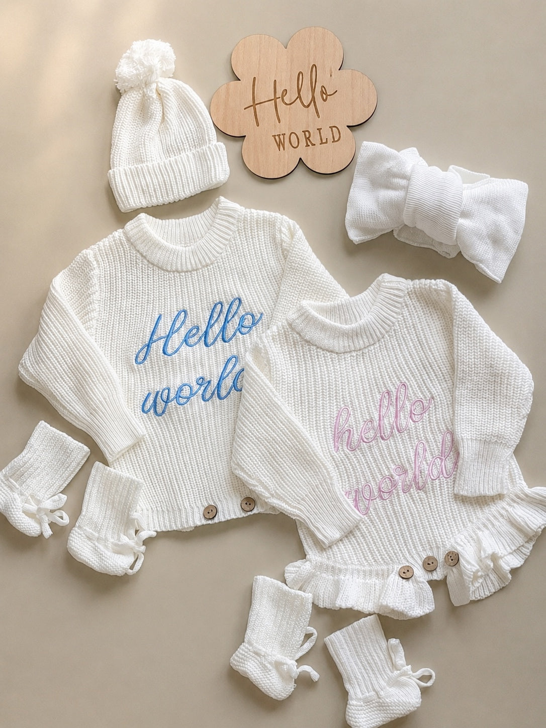 Hello world 3 piece set
