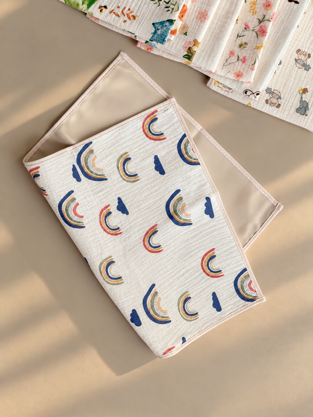 Muslin changing mat