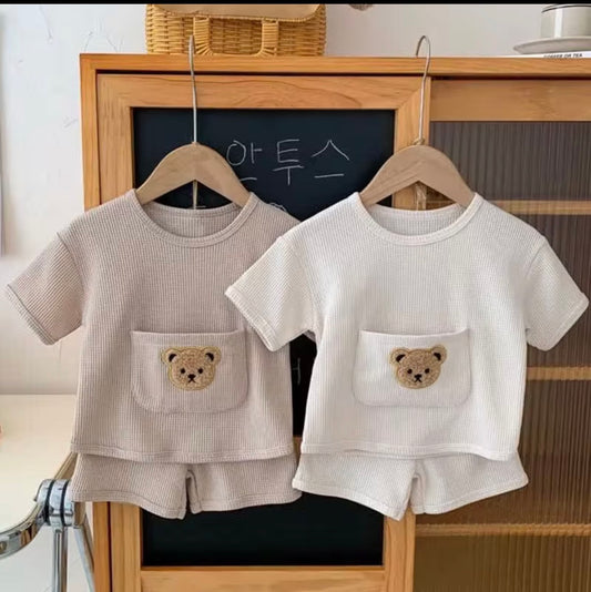 Bear waffle cordset