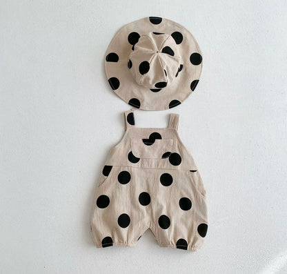 Dottie Romper & hat set