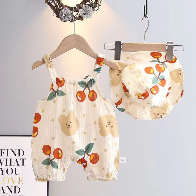 Romper with hat