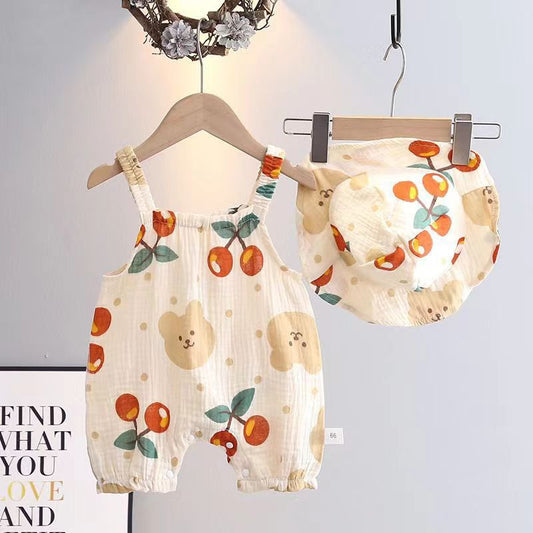 Romper with hat