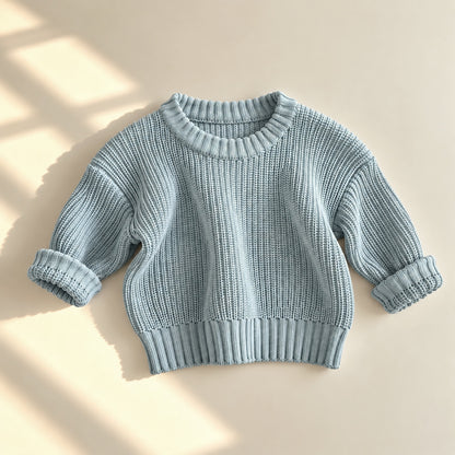 Baby knit sweaters- cooler shades