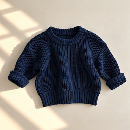 Baby knit sweaters- cooler shades