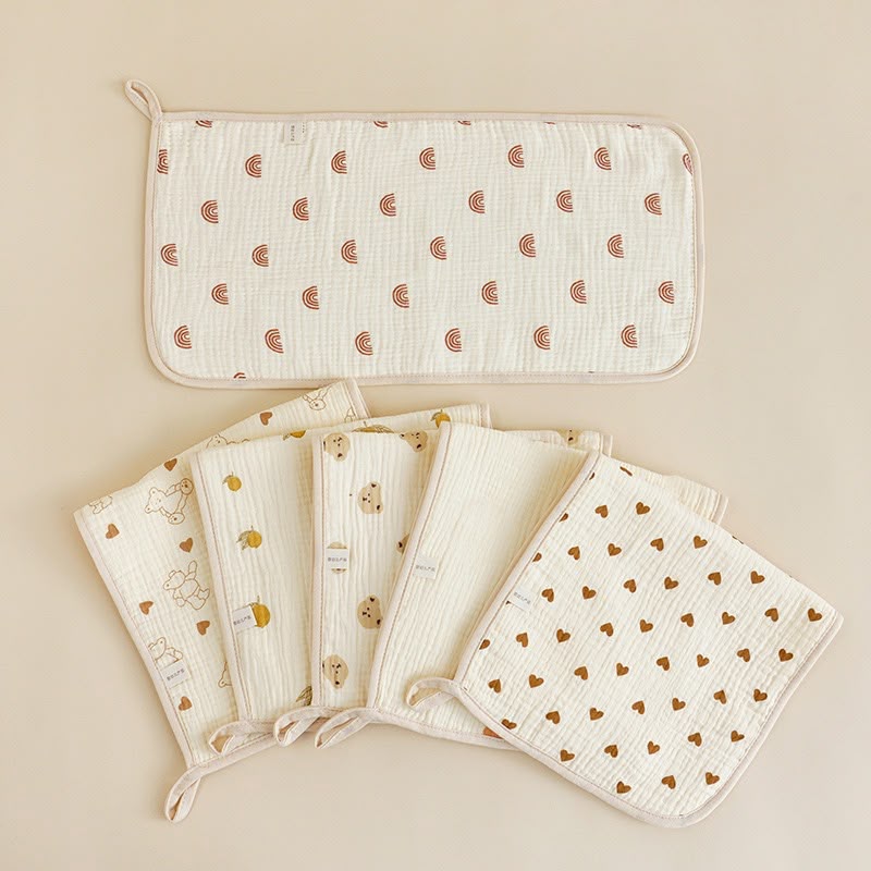 Muslin burp cloth