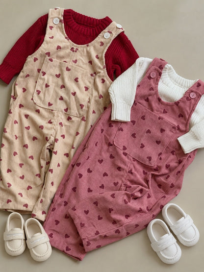 Tiny hearts Dungarees