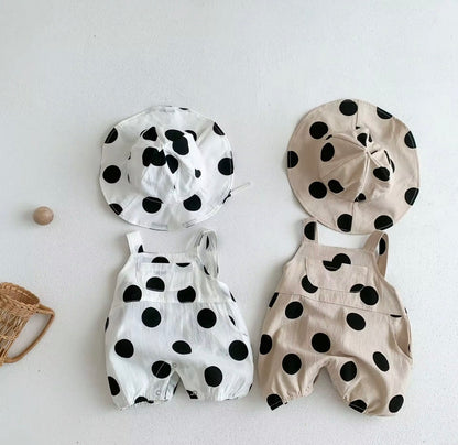 Dottie Romper & hat set