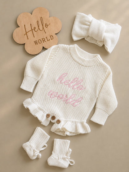 Hello world 3 piece set