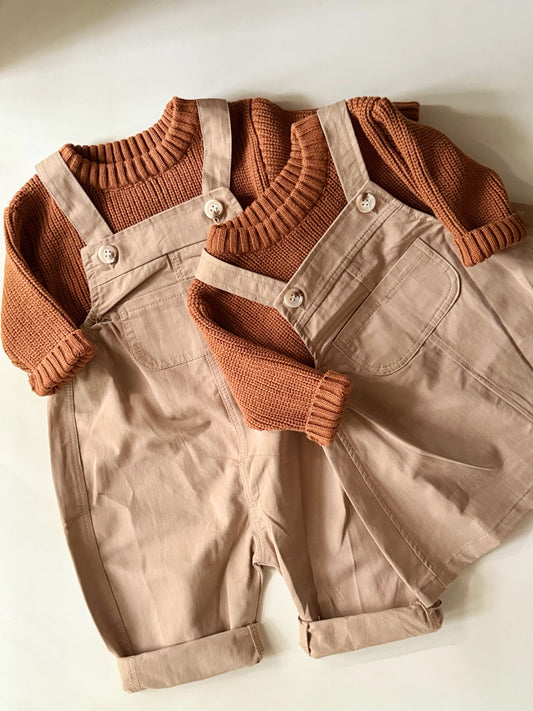 Petite pinafore & Dungarees