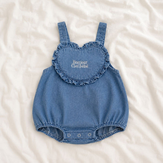 Denim hearts