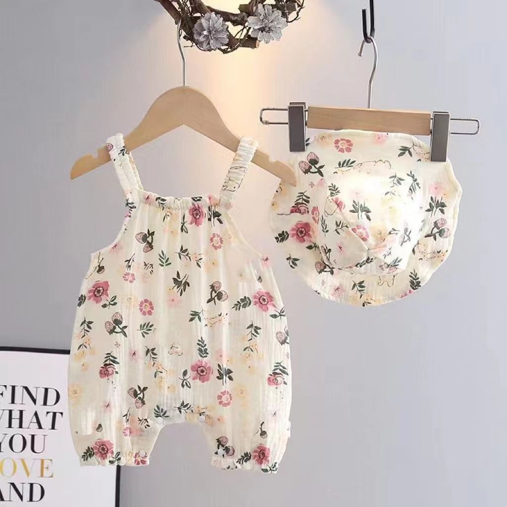 Romper with hat
