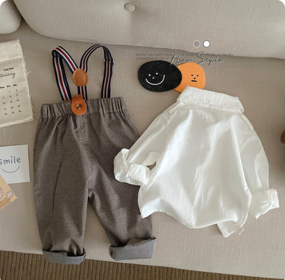 Little Gentleman Suspender Set