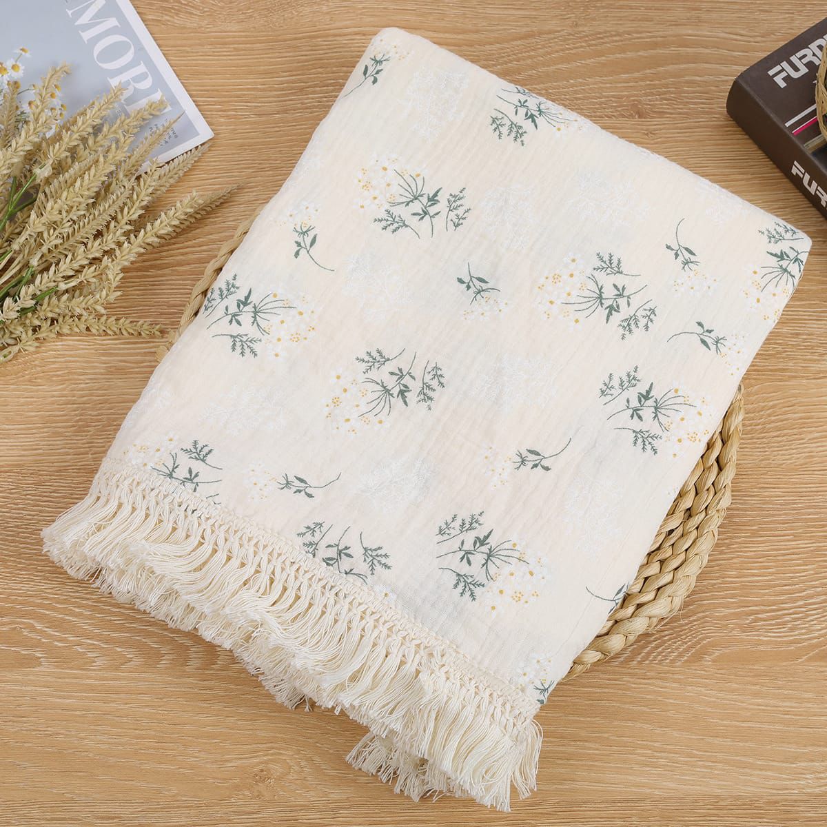 Muslin Lace blanket