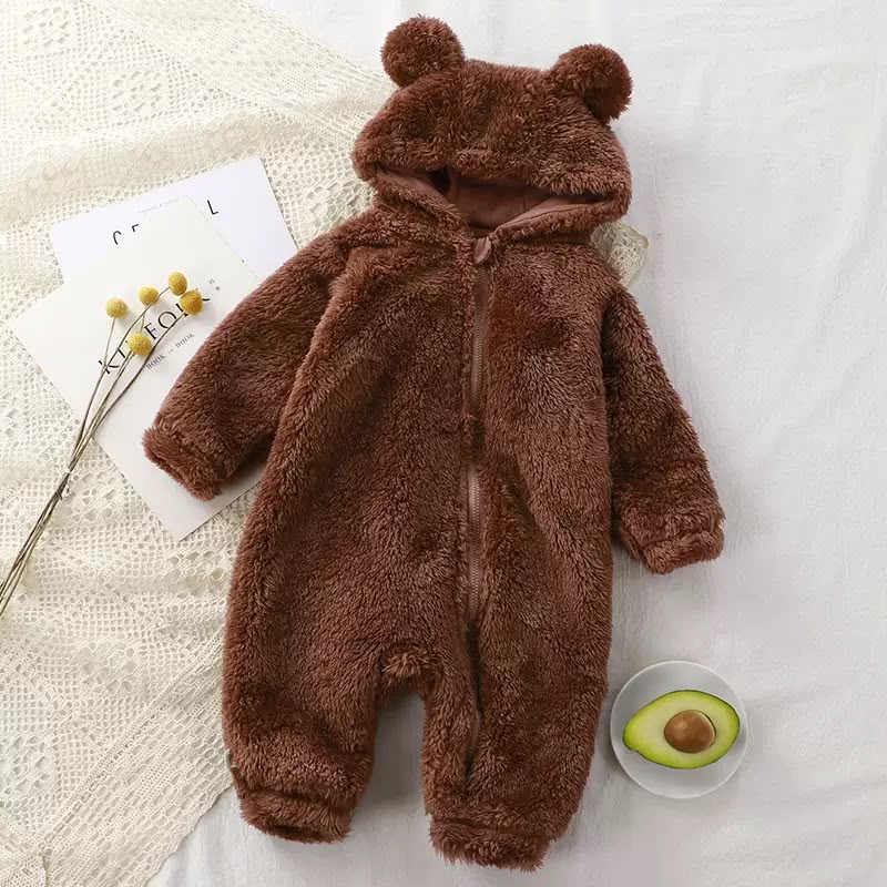 Cloudy Hooded romper