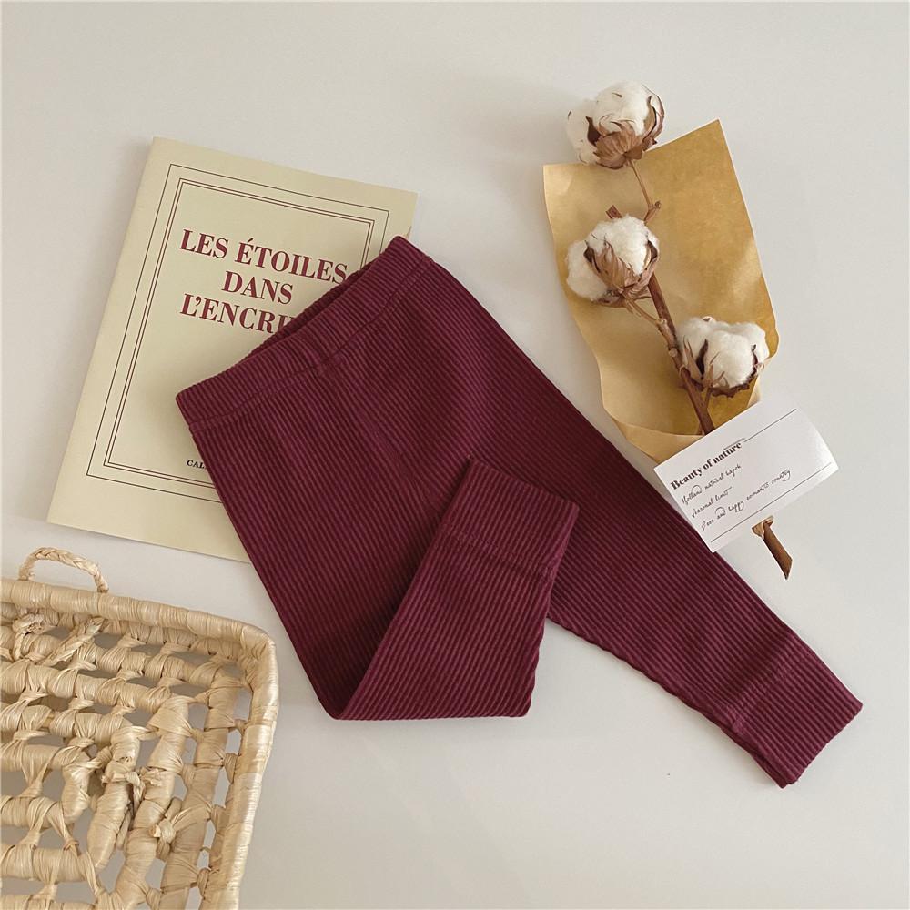 Ribbed pants
