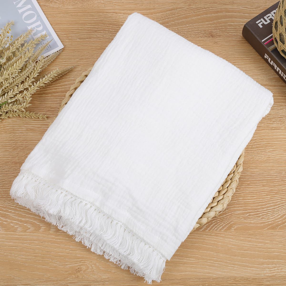 Muslin Lace blanket