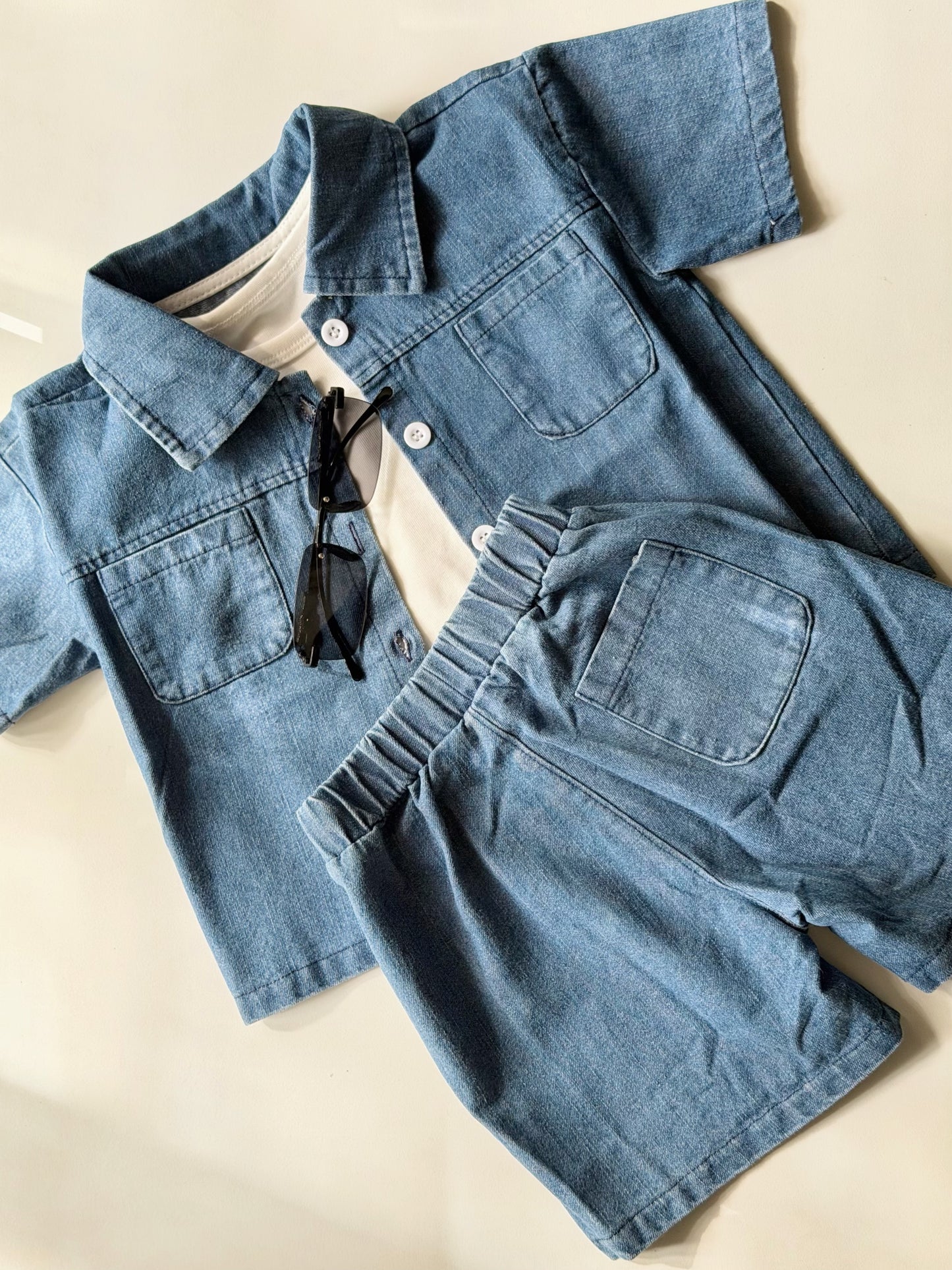 Baby denim Co-ord set