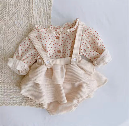 Floral pinafore