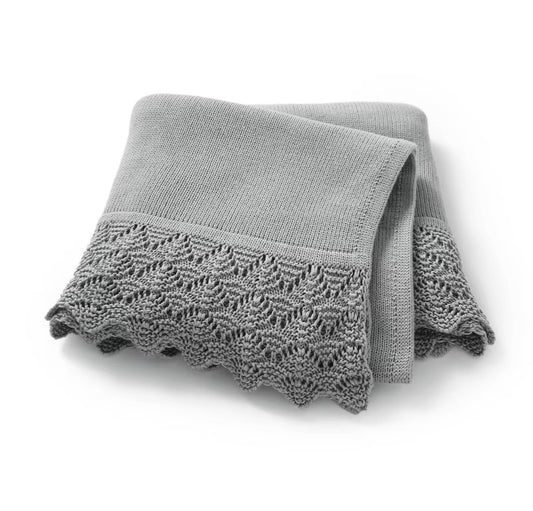 Knitted swaddle