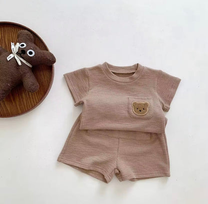 Ribbed teddy cordset