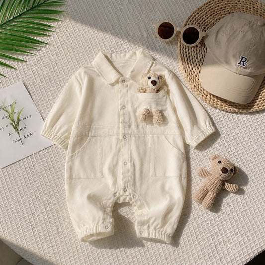Teddy pocket romper