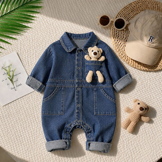 Teddy pocket romper