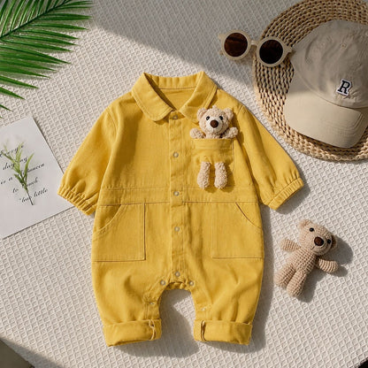 Teddy pocket romper