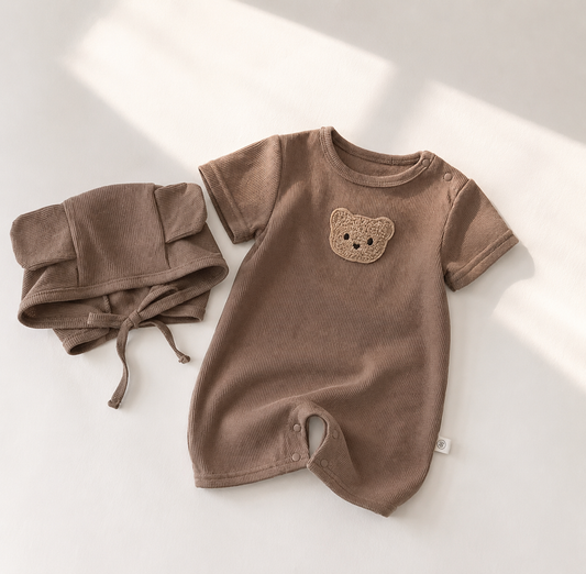 Waffle teddy-Brown